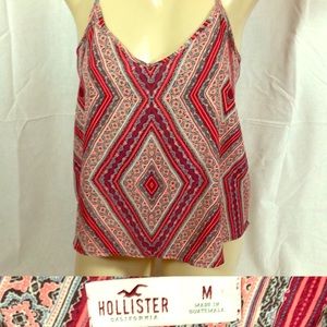 Hollister spaghetti sleeves shirt size M